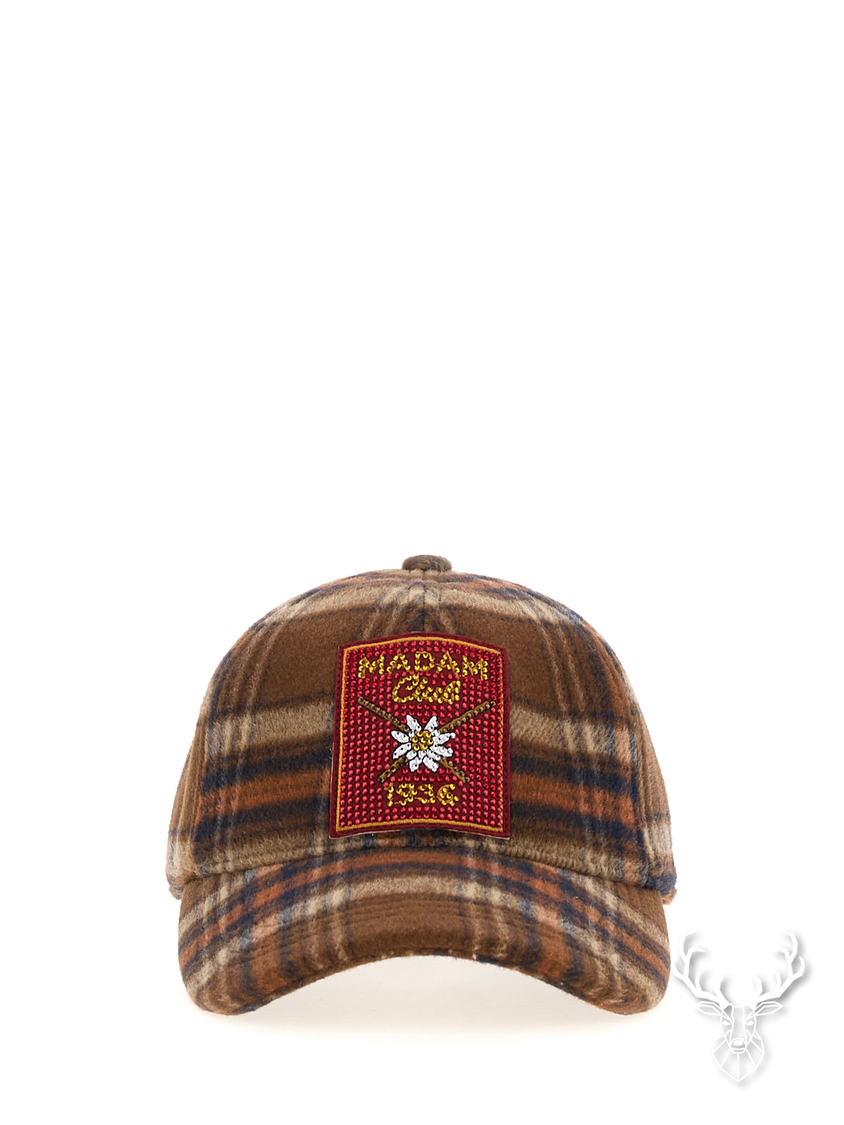 Chamonix Cap Tartan Orange Rue Madam Paris