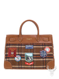 Chamonix Tote Tartan Orange Rue Madam Paris