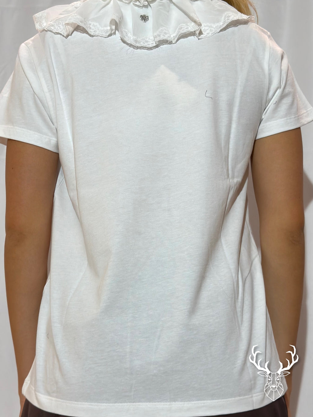 Neck Tees Lila Bianca Aniye By