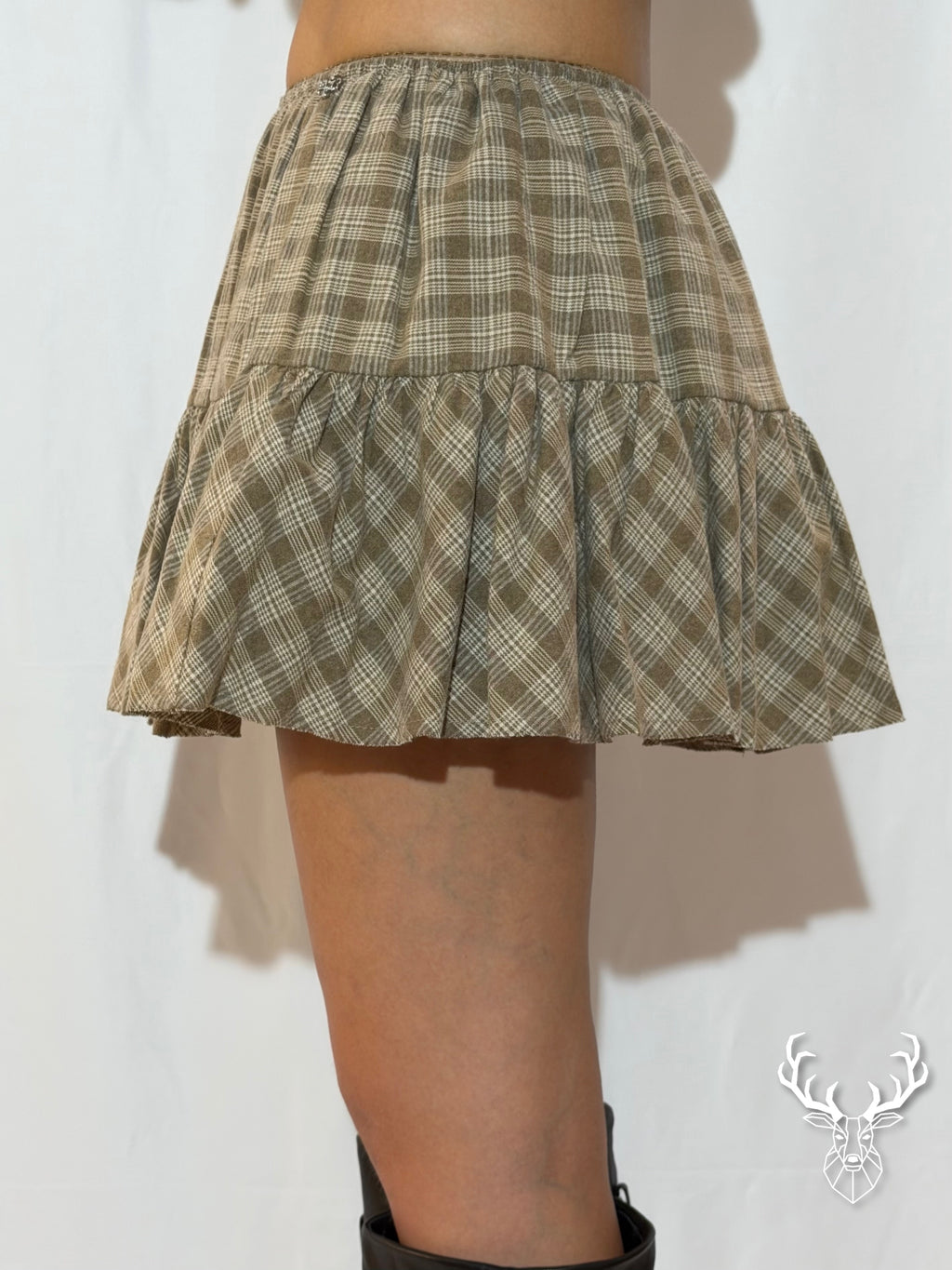 Mini Skirt Luzy Army Check