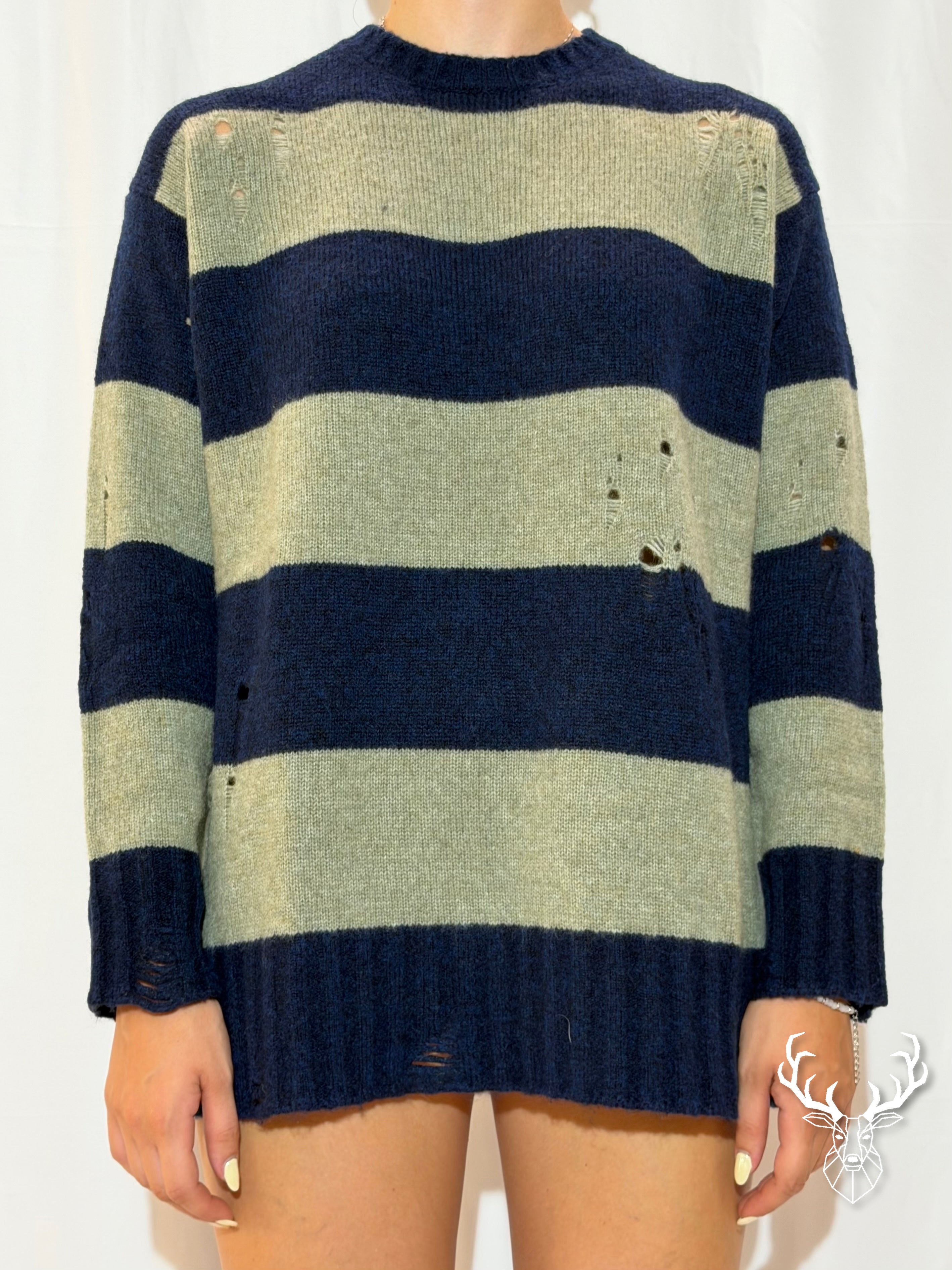 Maxi Pull Lilith Blu Ice Aniye By