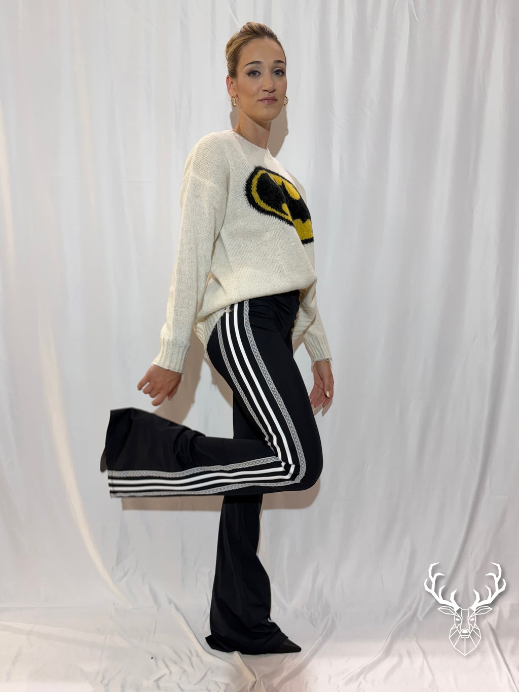 Flared Claus Black Aniye By