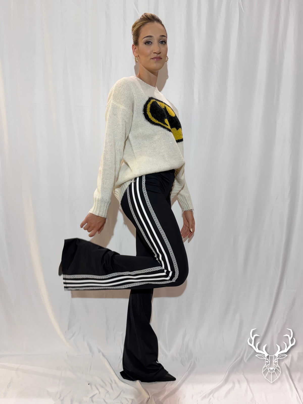 Flared Claus Black Aniye By