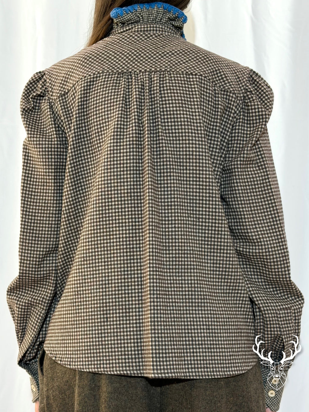 Camicia Microvichy con Gala Front Street