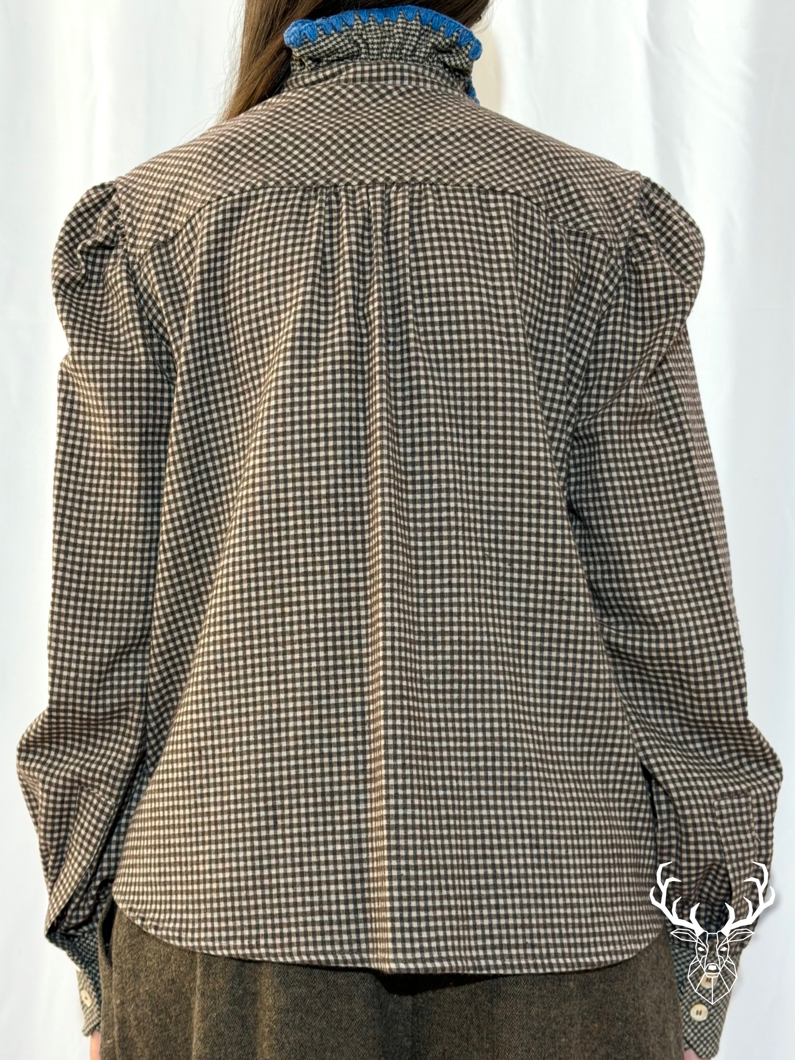 Camicia Microvichy con Gala Front Street