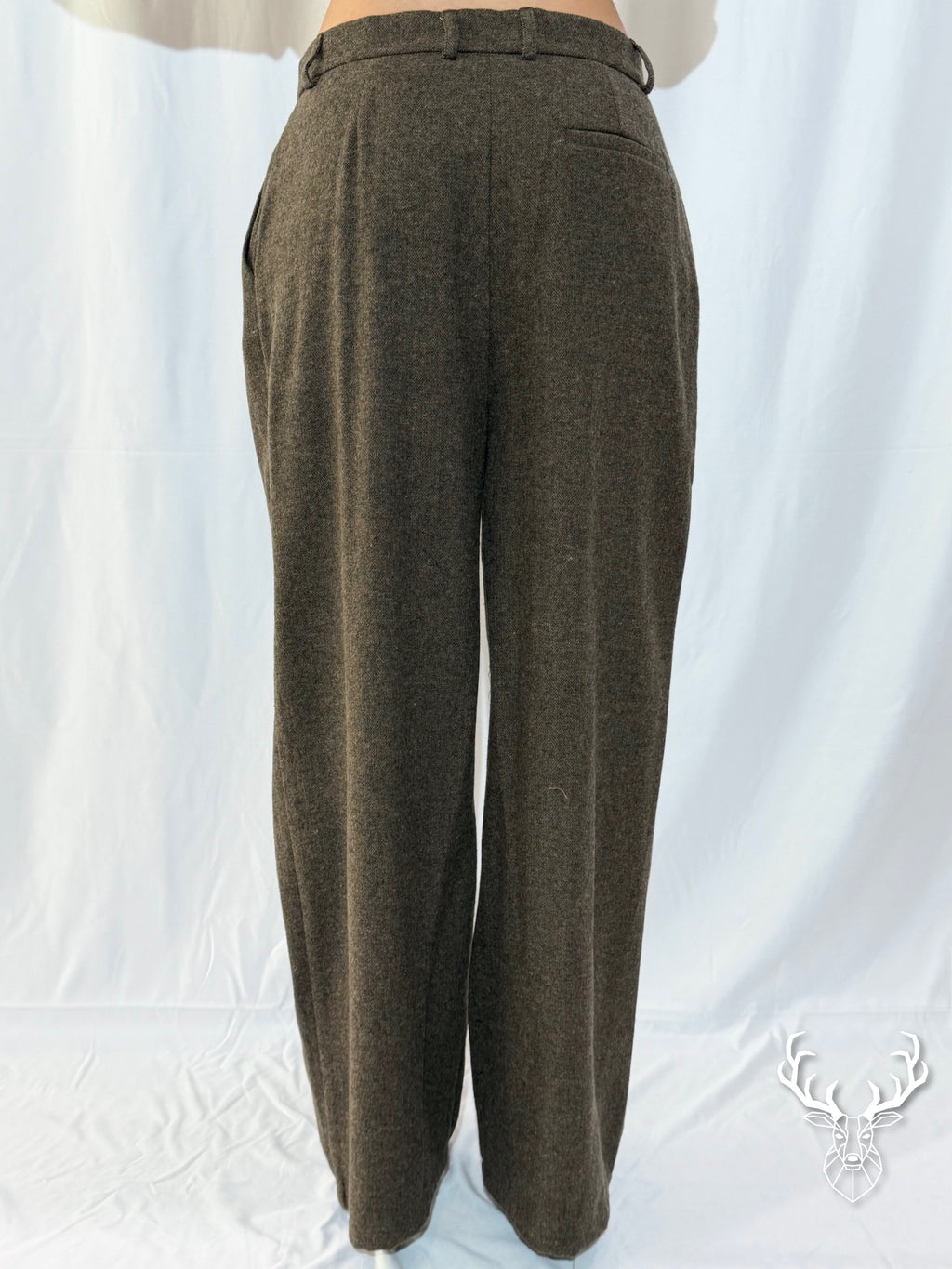 Pantalone a Spina di Pesce Front Street