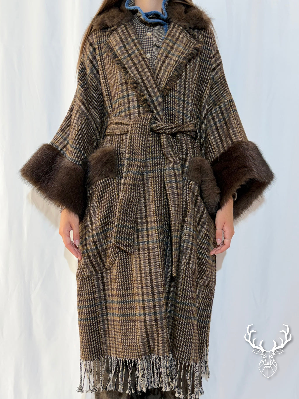 Jaquard Check Mantella Front Street