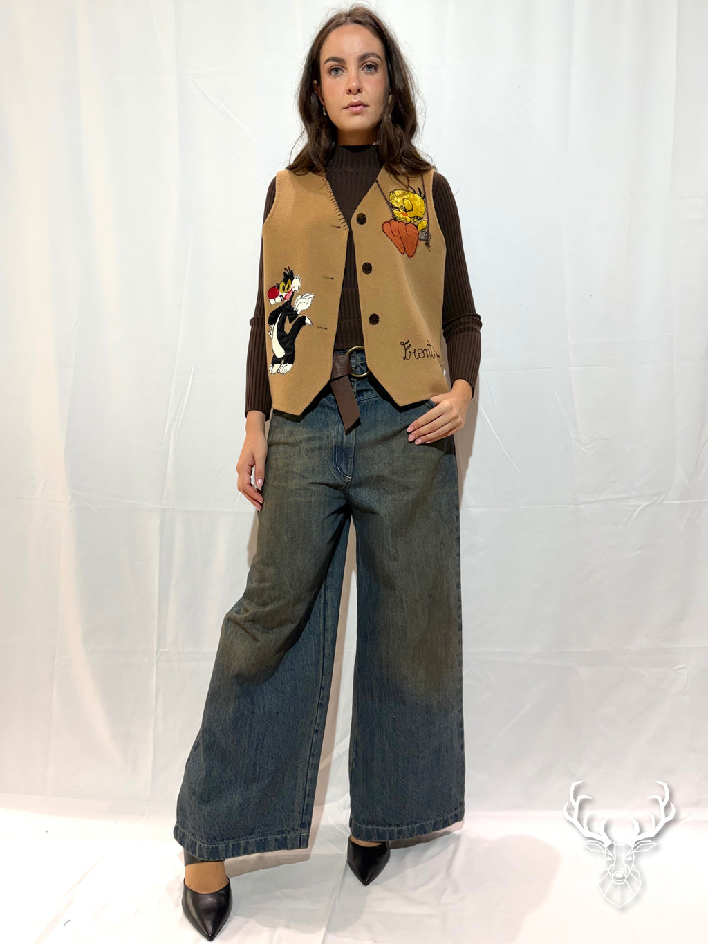 Gilet Sabbia Looney Tunes Front Street