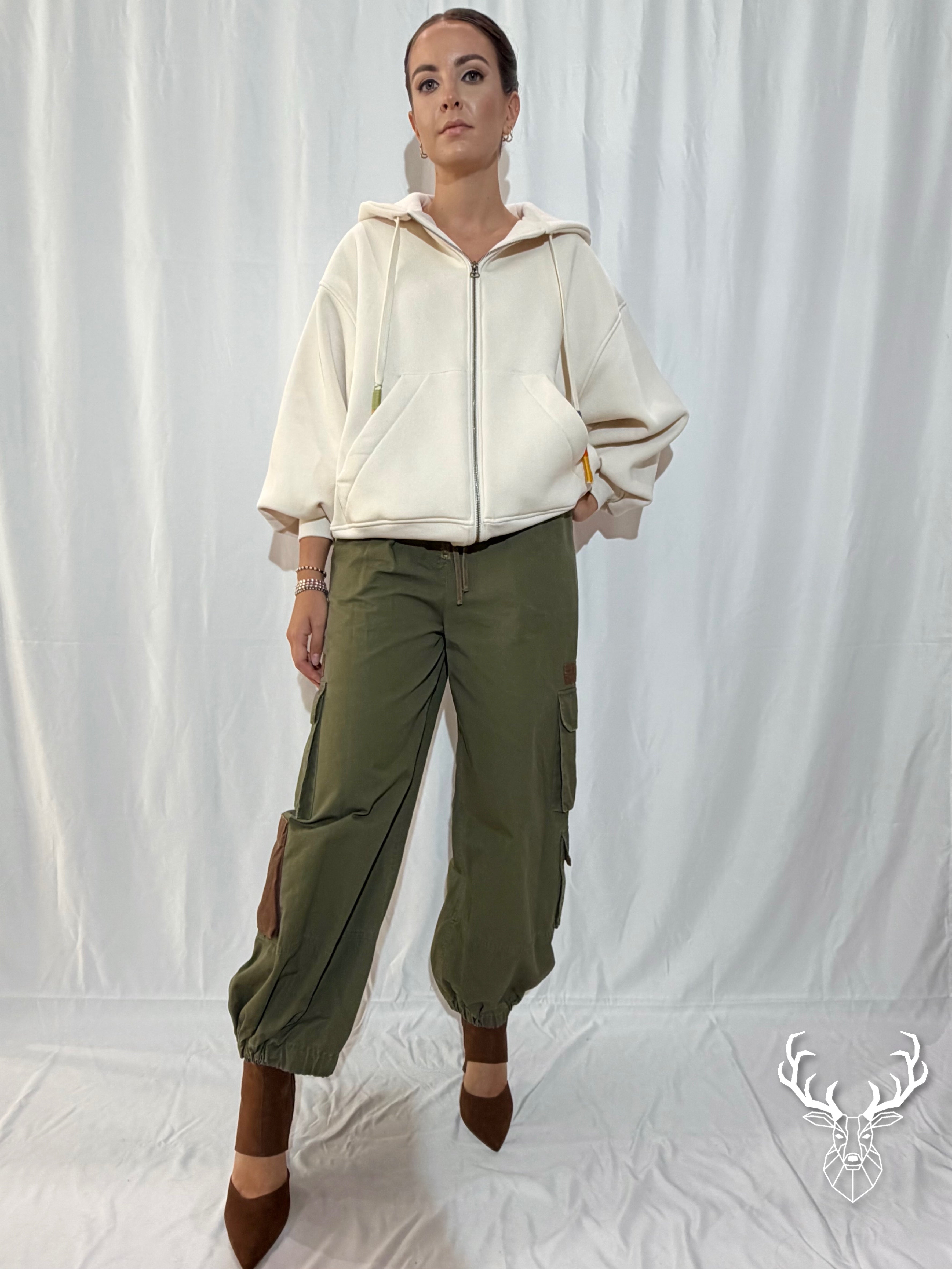 Multipocket Cargo Verde Front Street