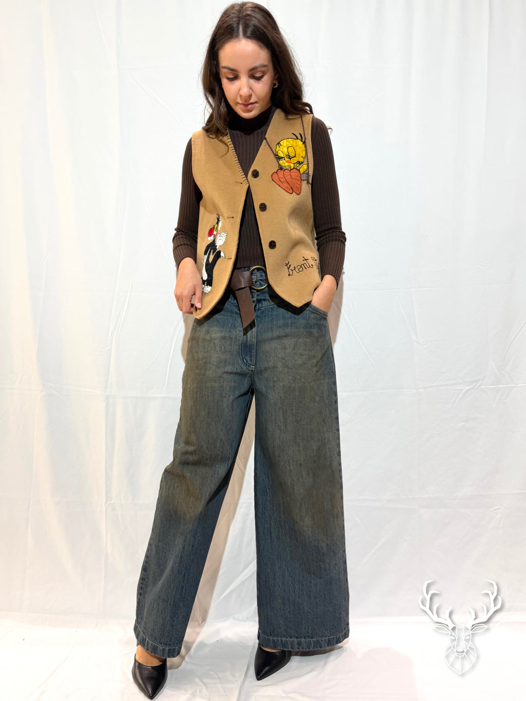 Gilet Sabbia Looney Tunes Front Street