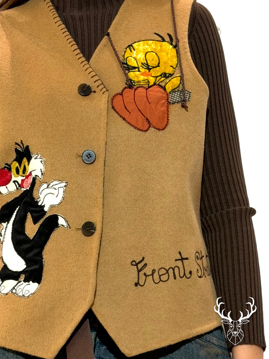 Gilet Sabbia Looney Tunes Front Street