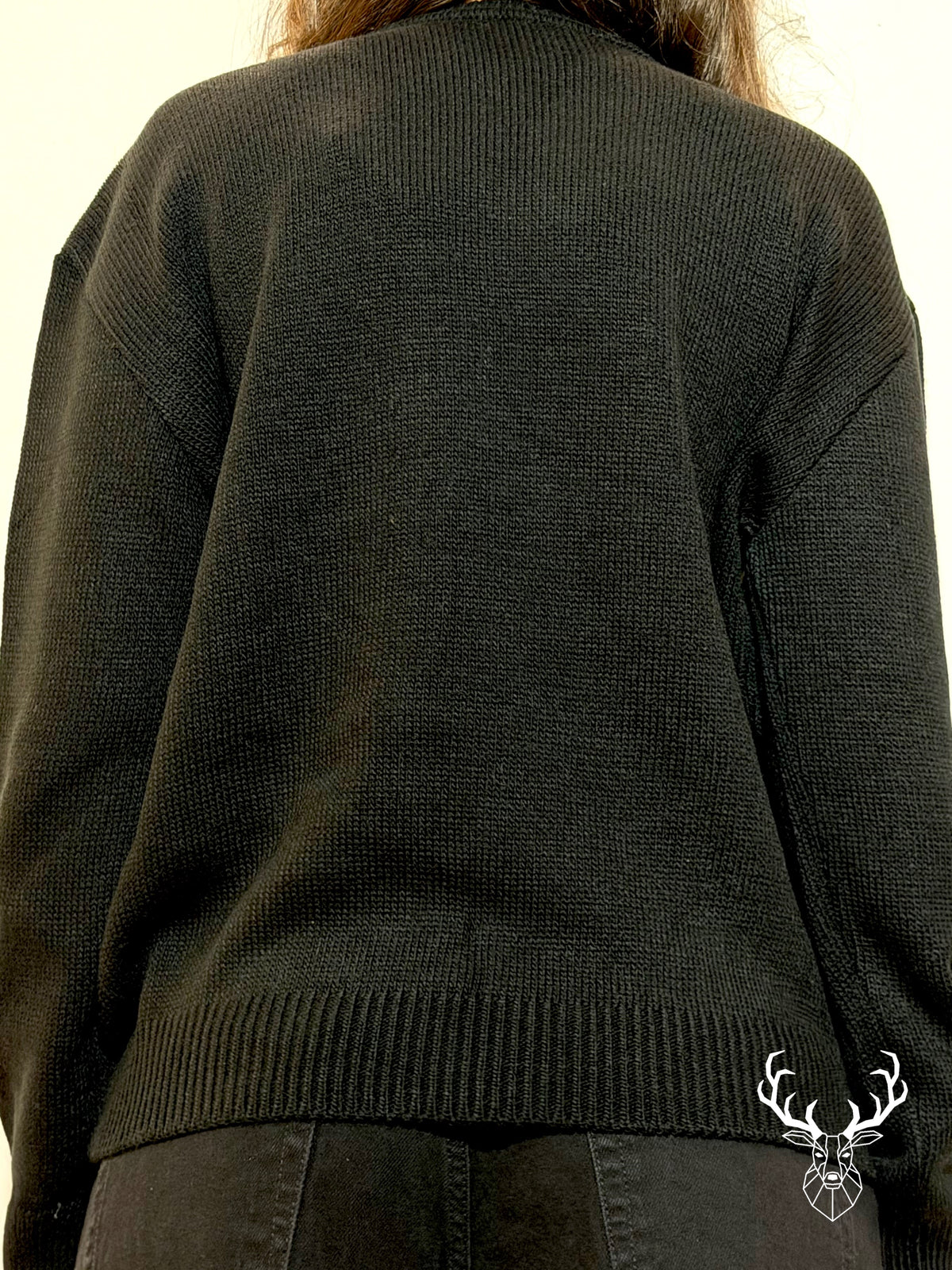 Maglione Collana Gioiello Nero Odi Et Amo