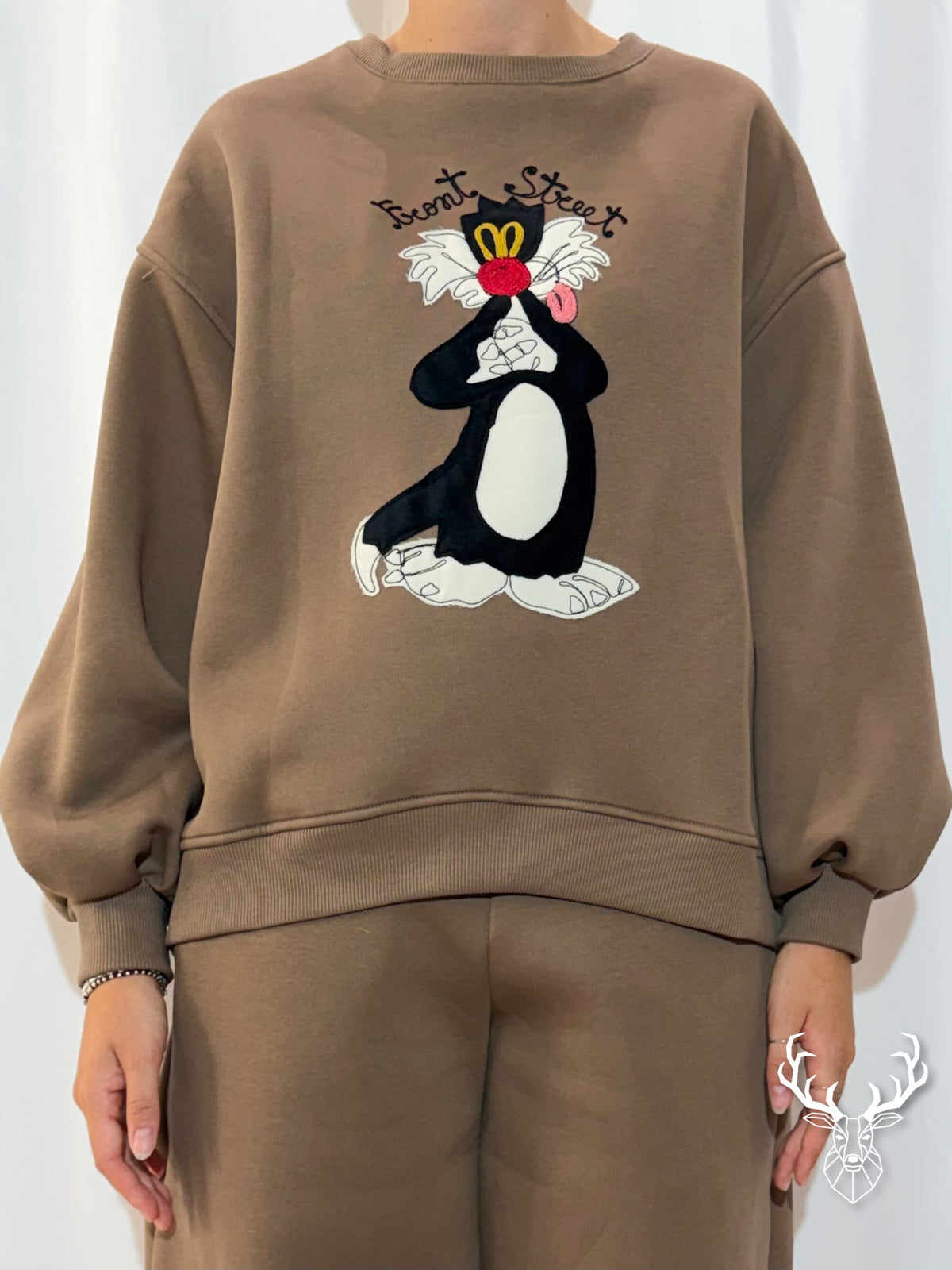 Felpa Over Looney Tunes Front Street