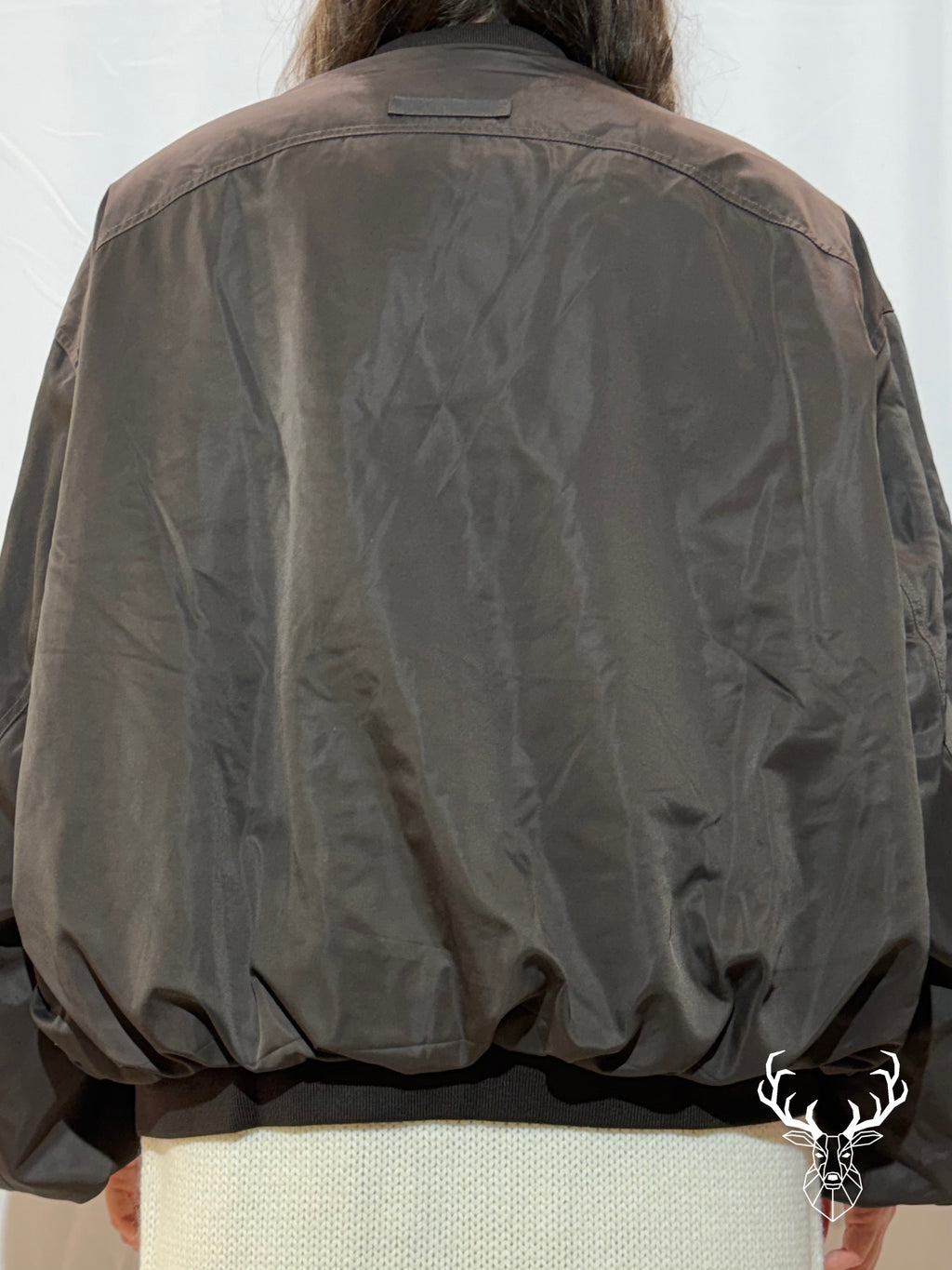 Bomber Oversize Gioiello Marrone Odi Et Amo
