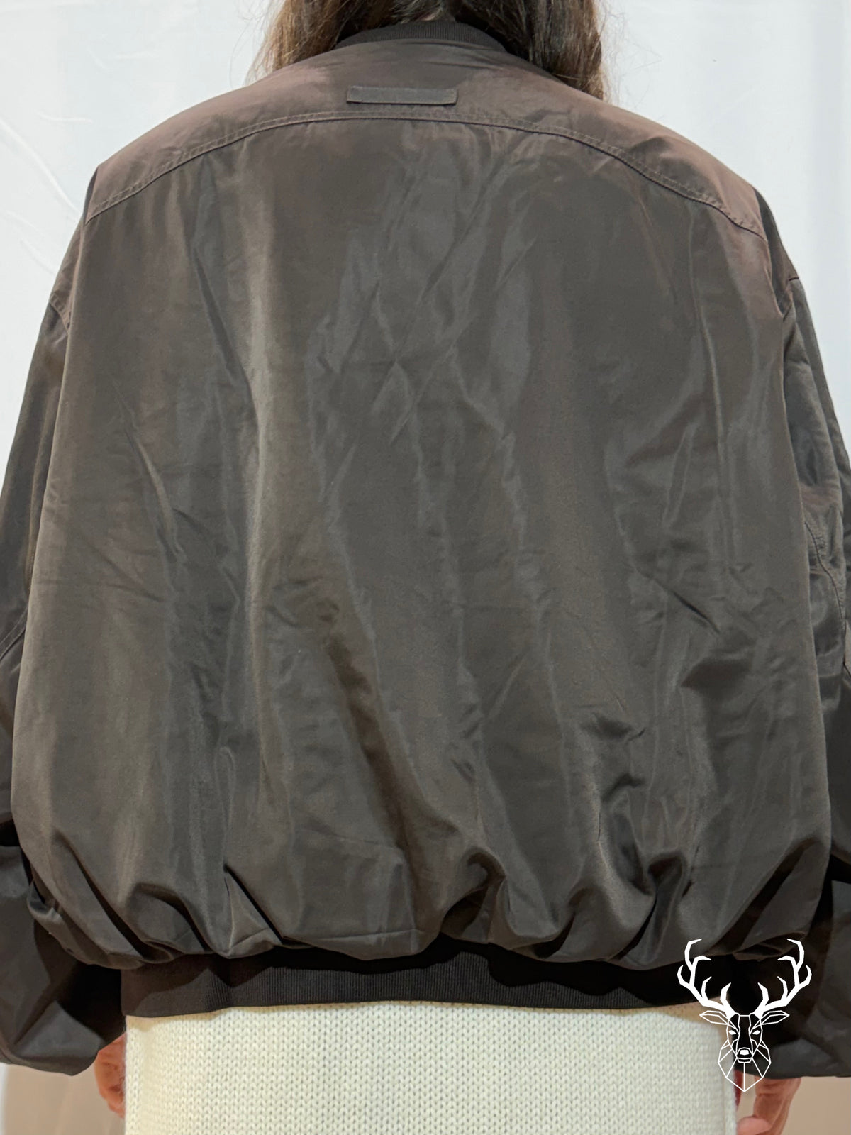 Bomber Oversize Gioiello Marrone Odi Et Amo