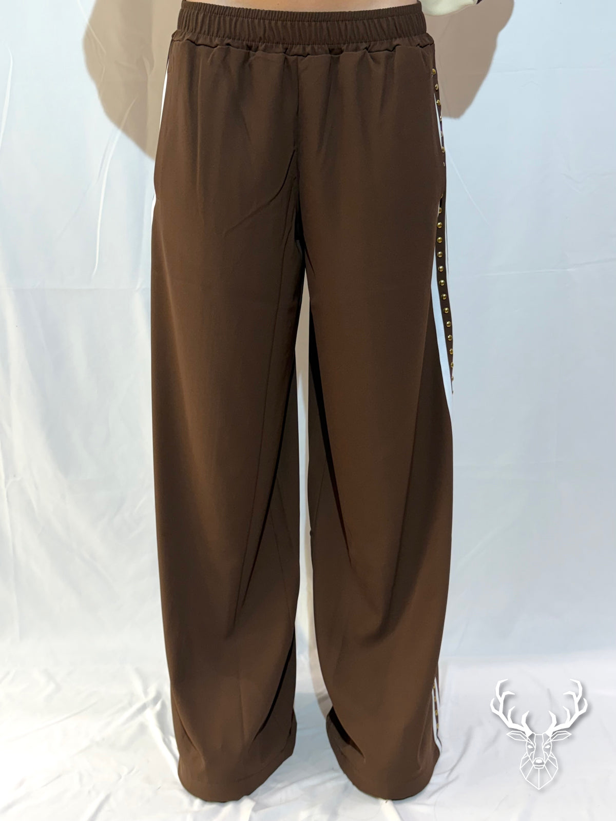 Pantalone Sonia Marrone Odi Et Amo