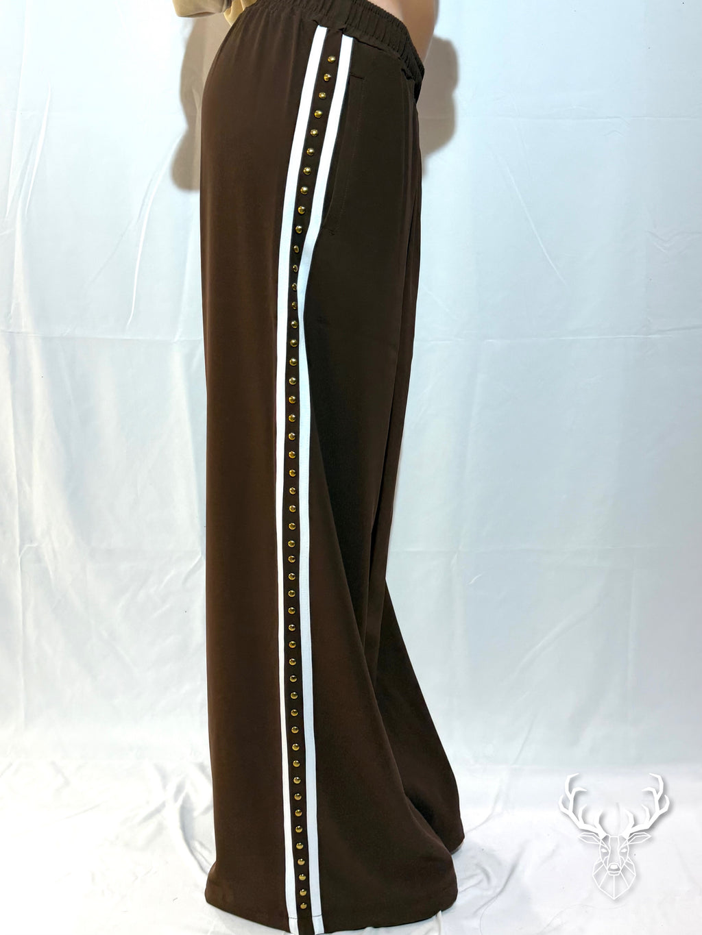 Pantalone Sonia Marrone Odi Et Amo