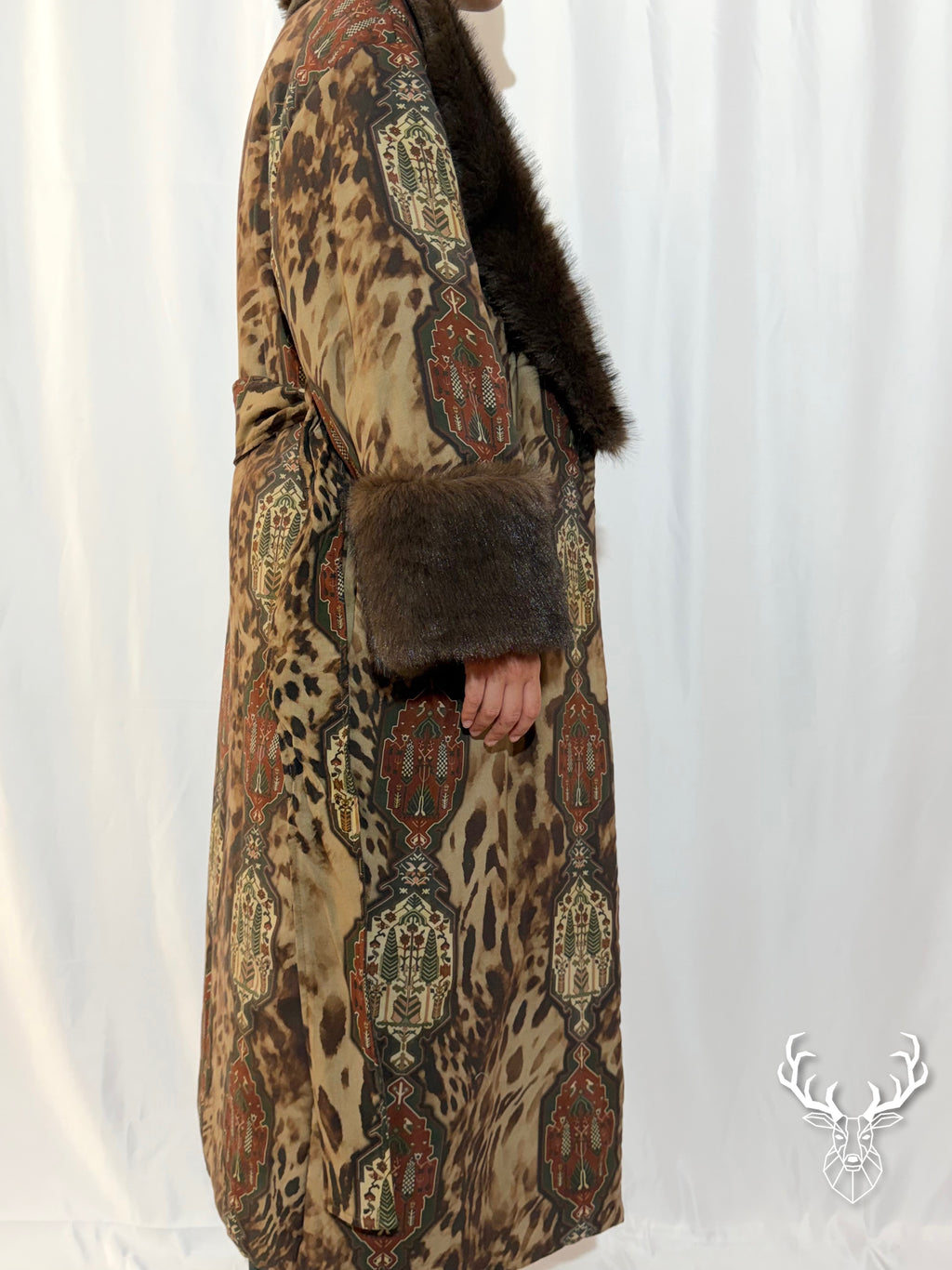 Cappotto Kimono Leopard Front Street