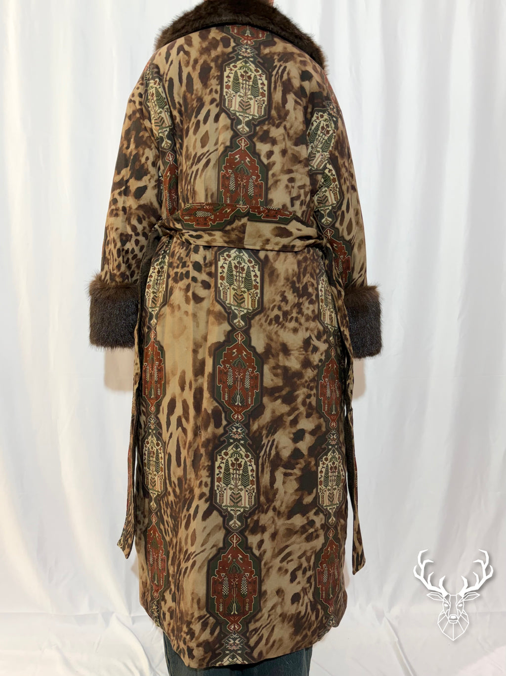 Cappotto Kimono Leopard Front Street