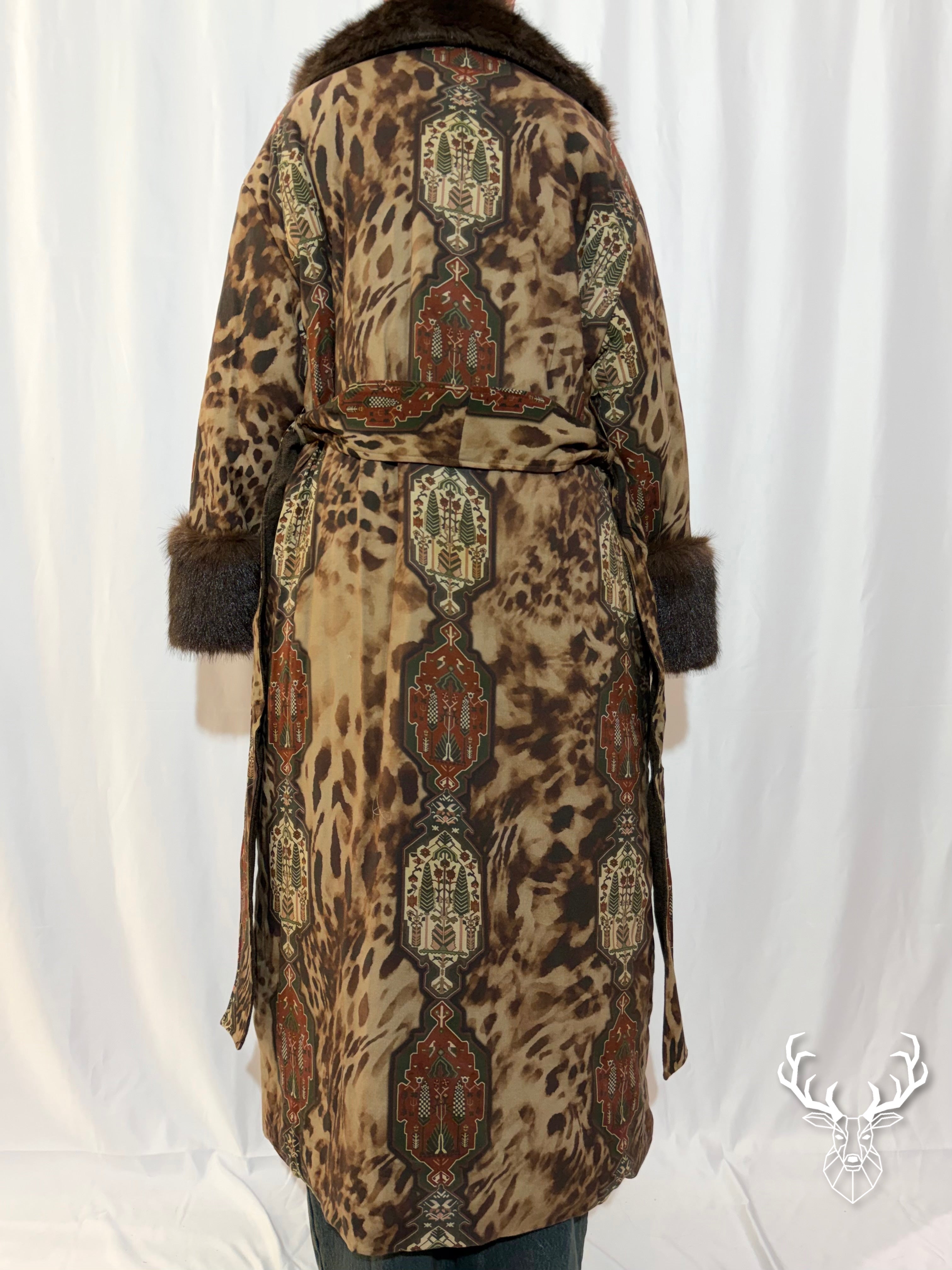 Cappotto Kimono Leopard Front Street
