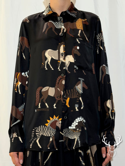 Camicia Horses Brown 5Progress