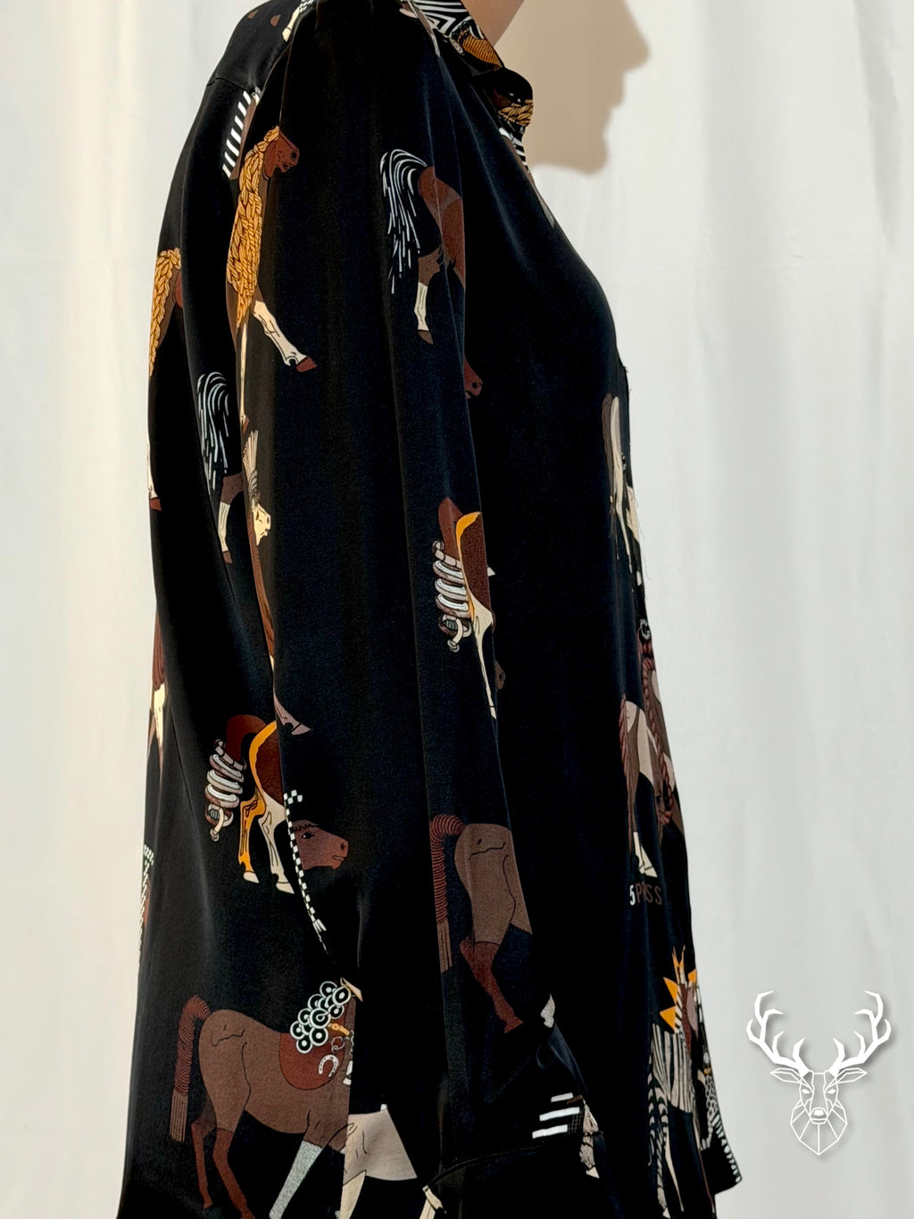 Camicia Horses Brown 5Progress