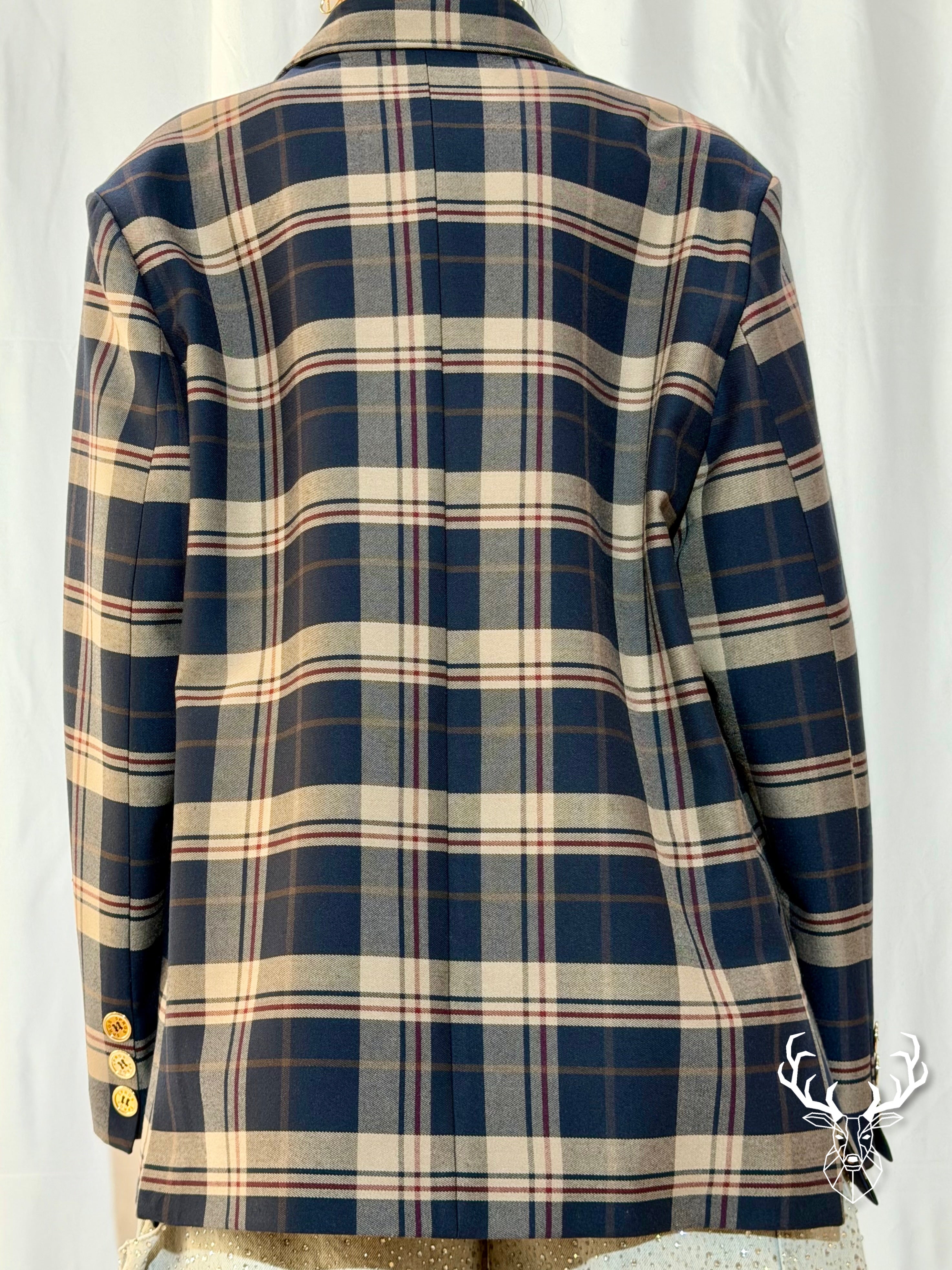 Blazer Tigri Tartan Blue 5Progress