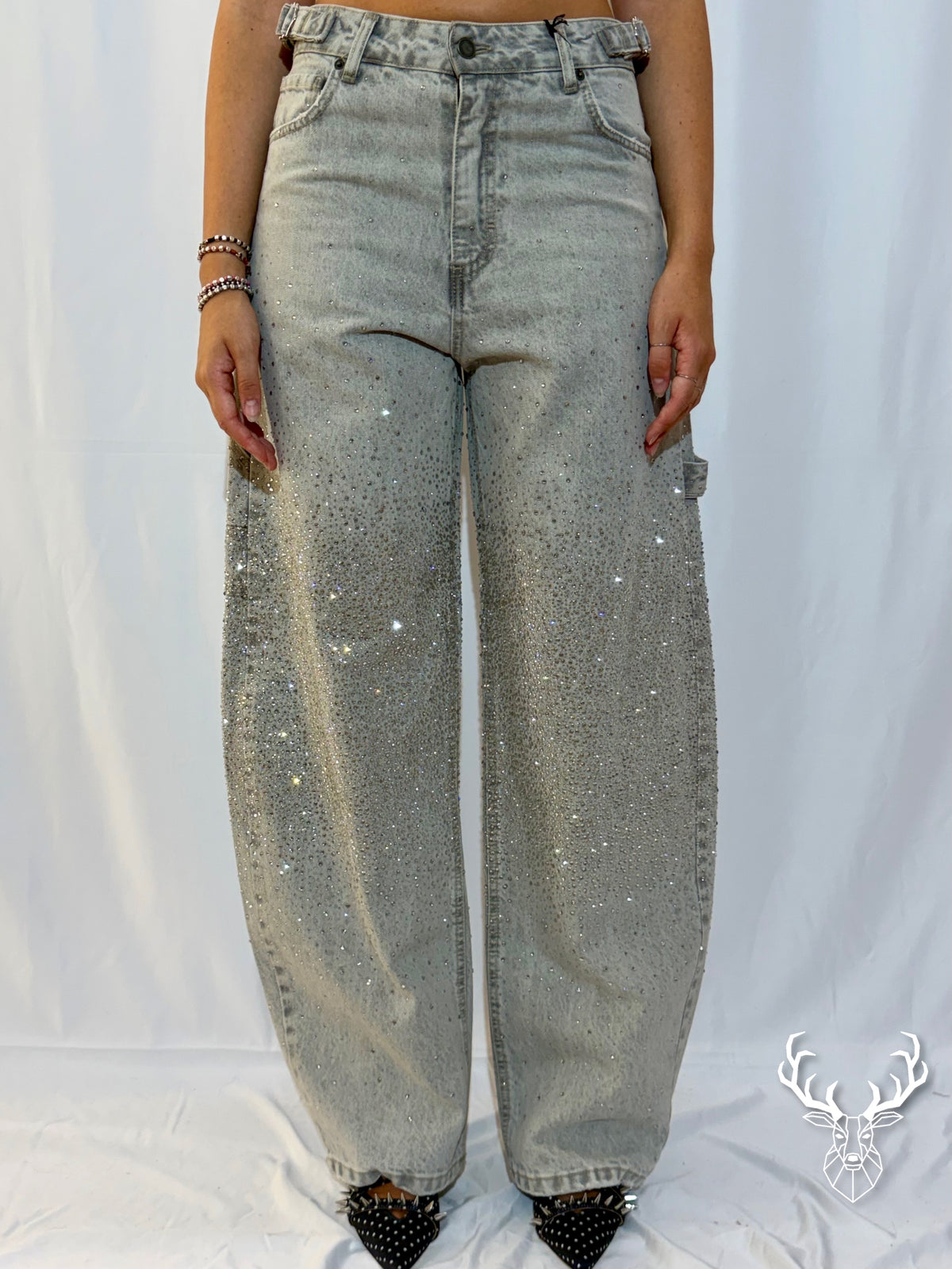 Jeans Balloon Strass 5Progress