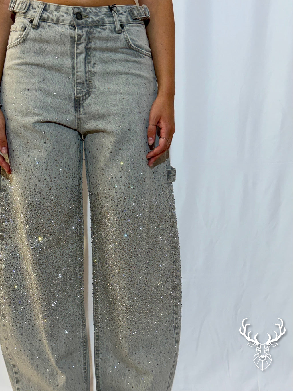 Jeans Balloon Strass 5Progress
