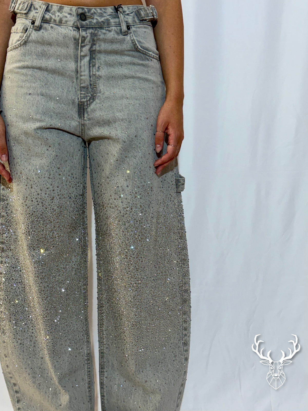 Jeans Balloon Strass 5Progress