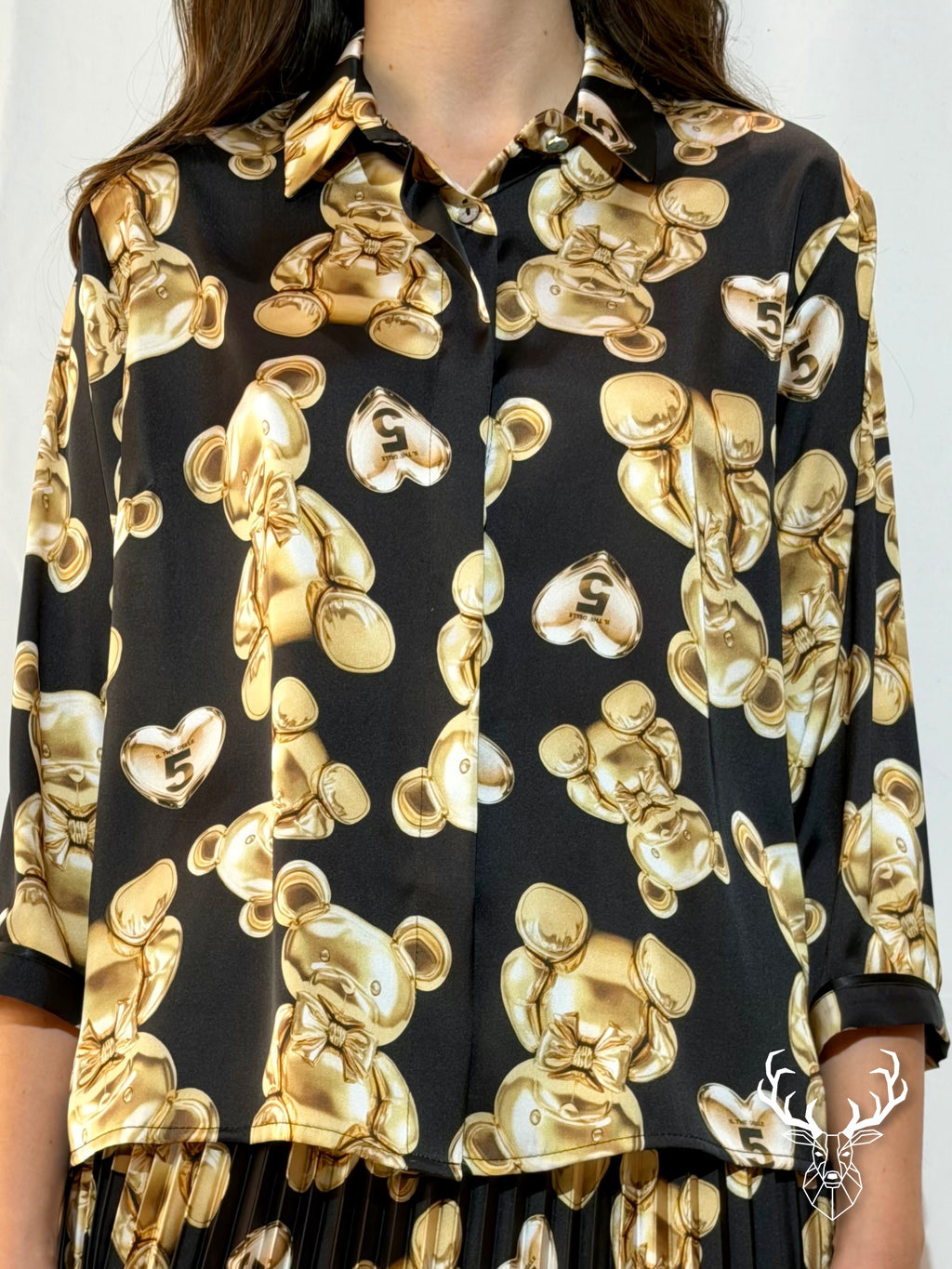 Camicia Spoon Orsetti Oro Il Thè Delle 5