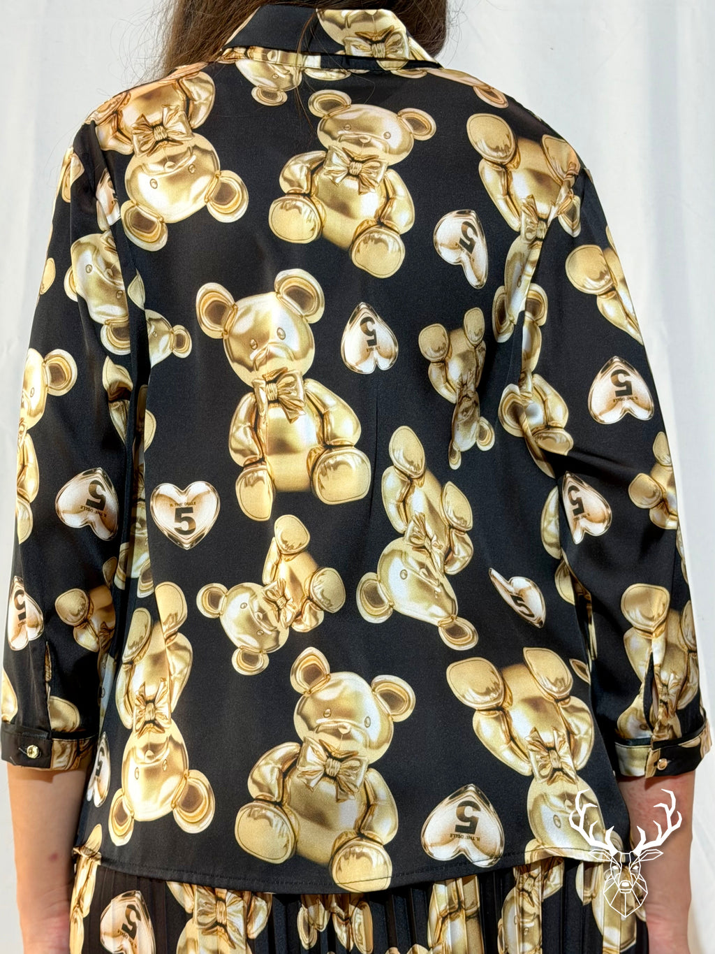 Camicia Spoon Orsetti Oro Il Thè Delle 5