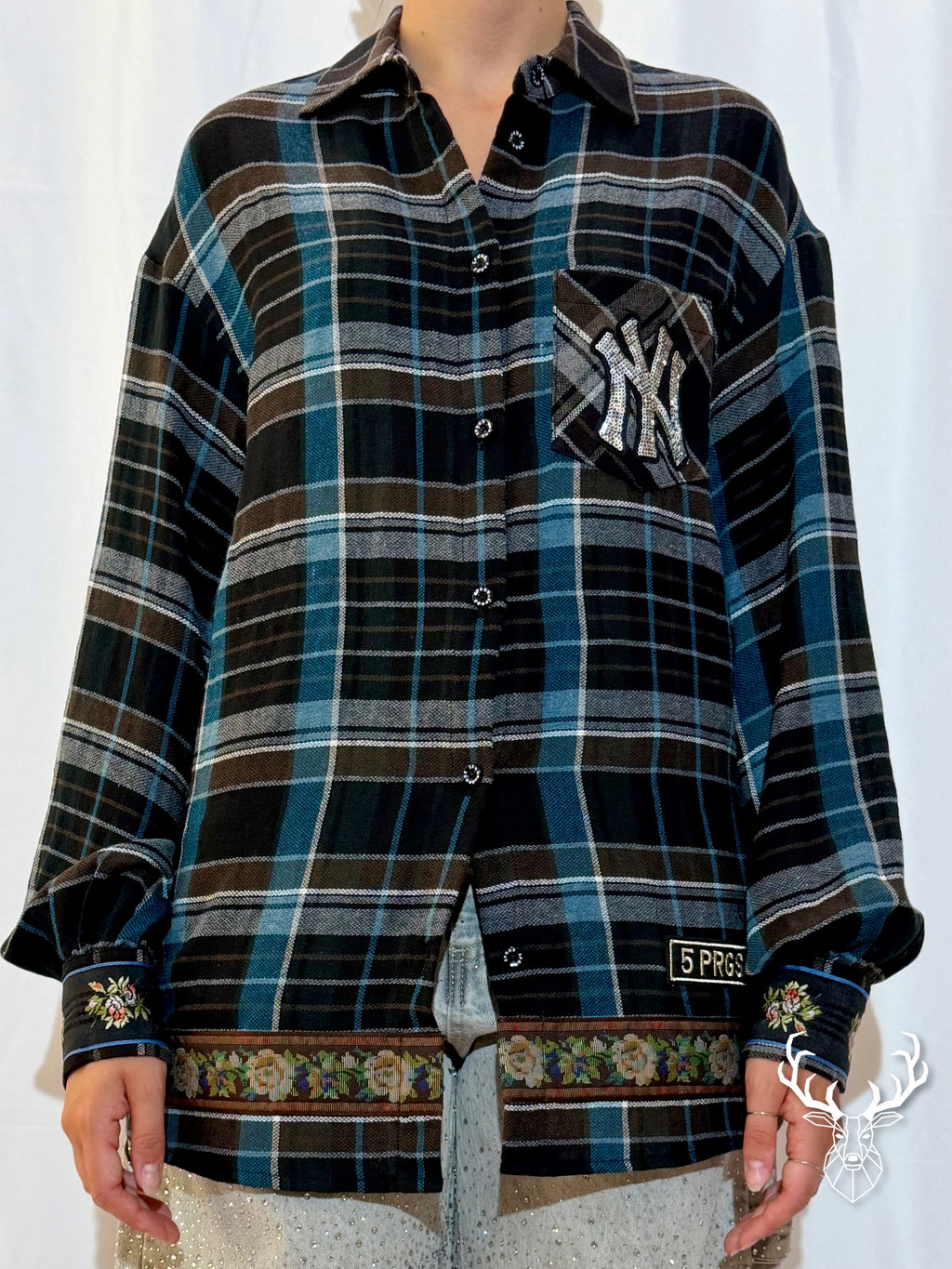 Camicia Check Blue 5Progress