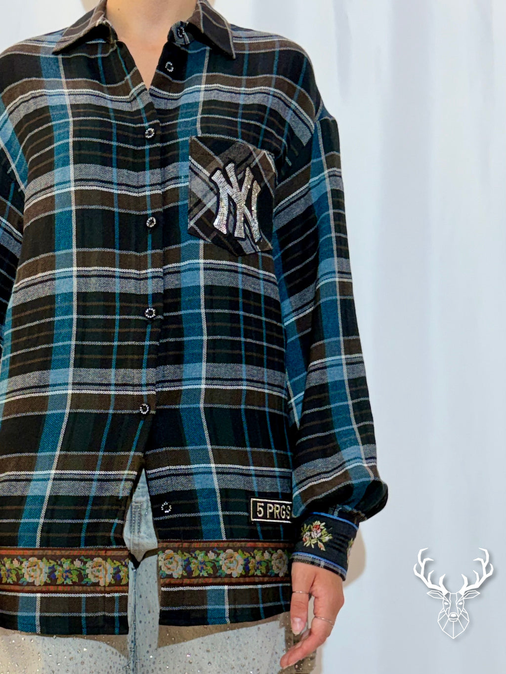 Camicia Check Blue 5Progress