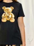 T-shirt Scirty Orsetto Oro Il Thè Delle 5