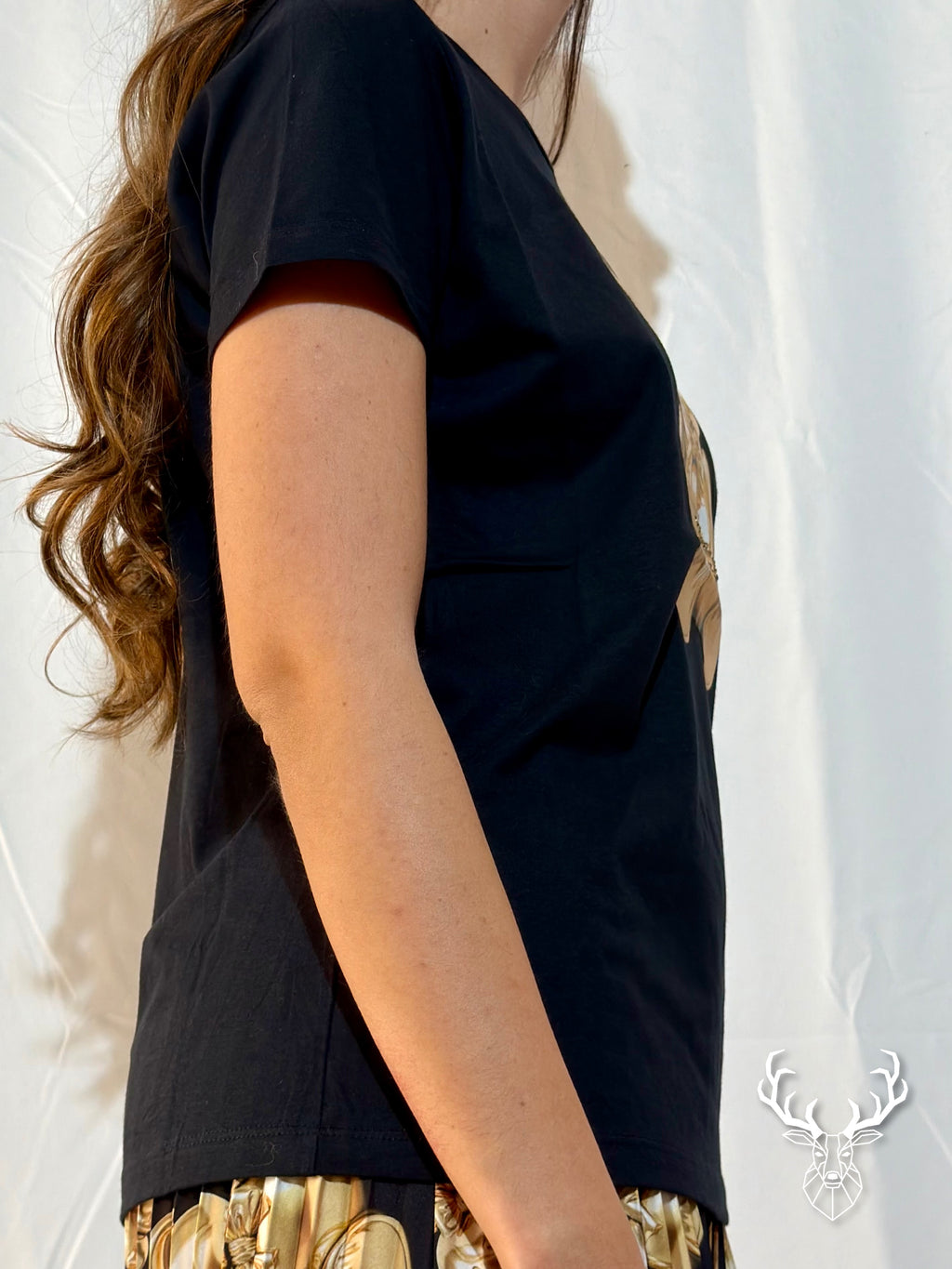 T-shirt Scirty Orsetto Oro Il Thè Delle 5