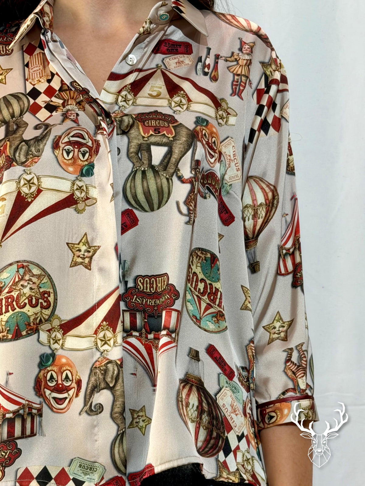 Camicia Spoon Circus Avorio Il Thè Delle 5
