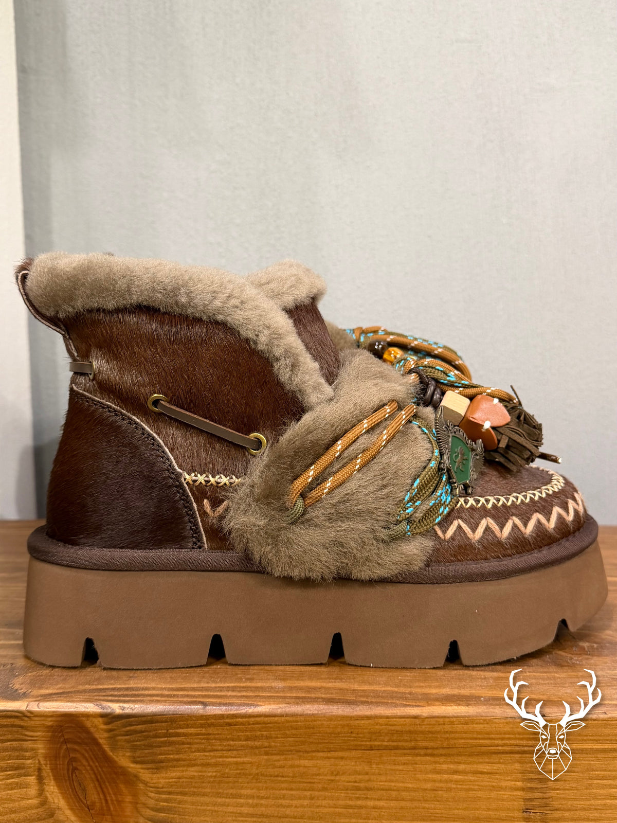 Moon Boot Cavallino Camel Nan-Ku