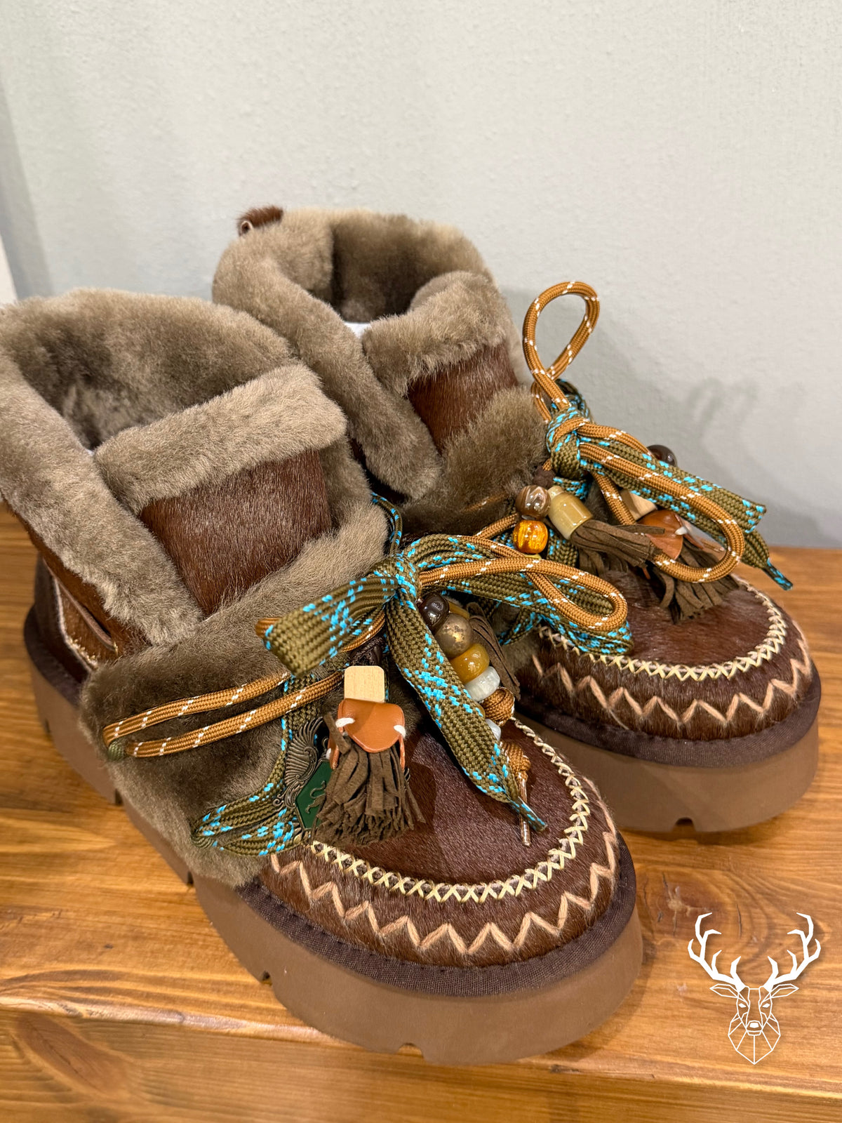 Moon Boot Cavallino Camel Nan-Ku