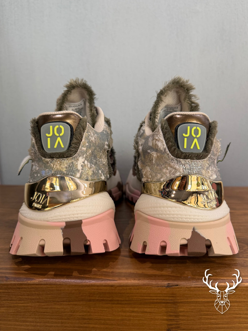 Sneaker Cozy Brown & Pink Joia Paris