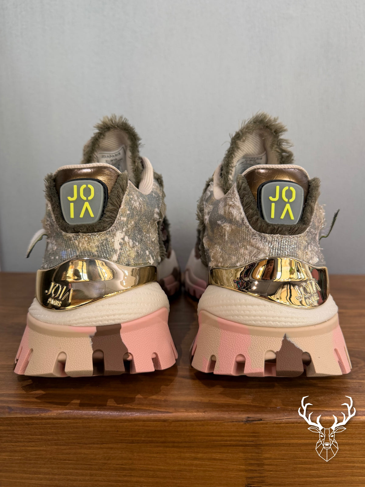 Sneaker Cozy Brown & Pink Joia Paris