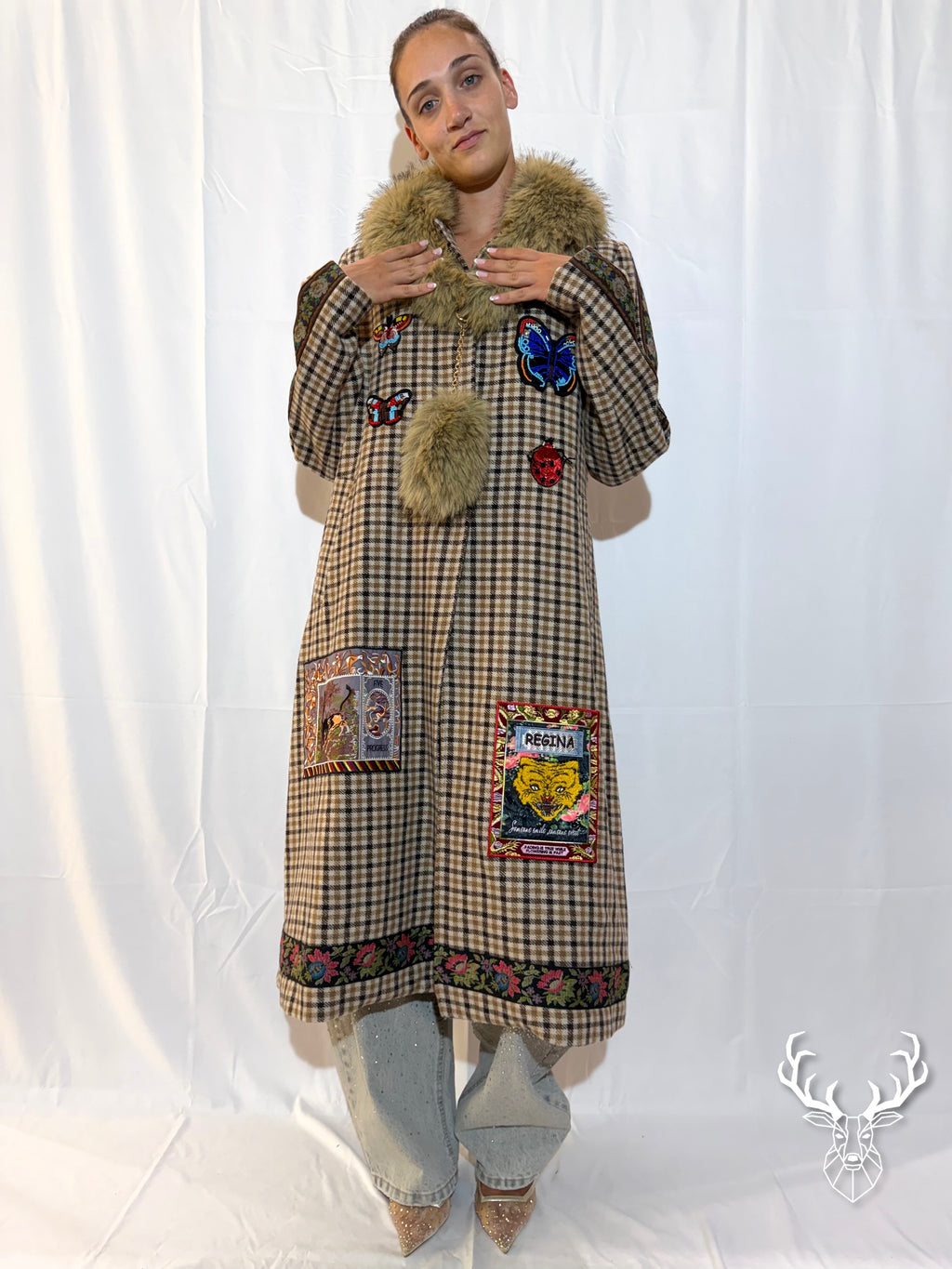 Cappotto Pied de Poule Patch 5Progress