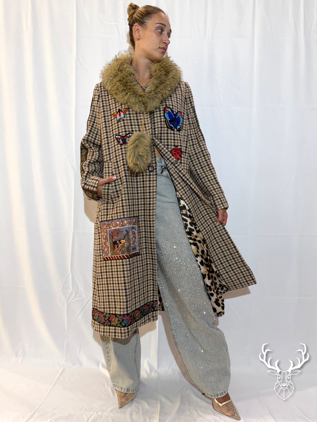 Cappotto Pied de Poule Patch 5Progress