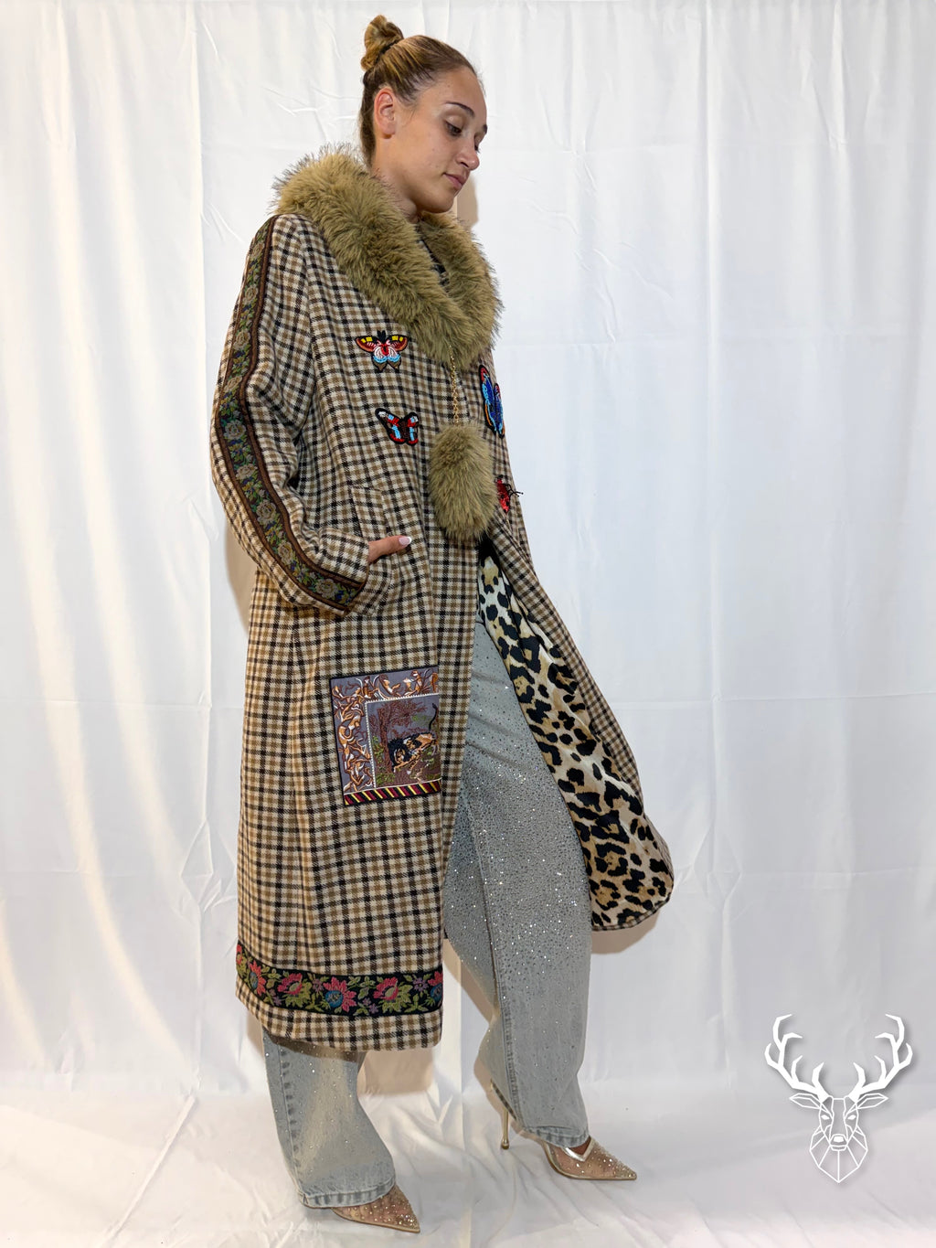 Cappotto Pied de Poule Patch 5Progress