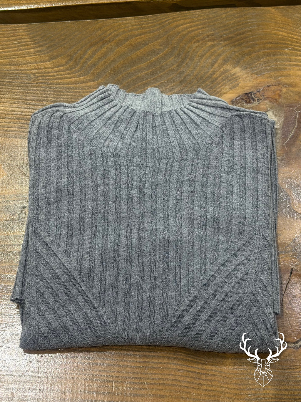 Maglia Mezzo Collo a Coste Kontatto