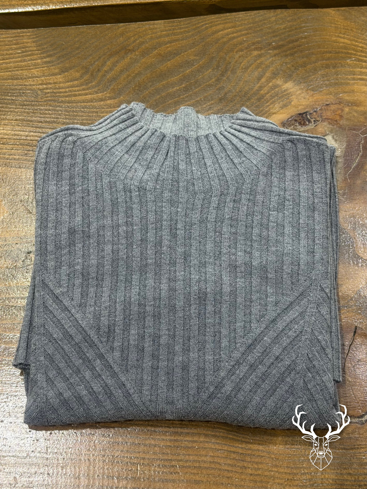 Maglia Mezzo Collo a Coste Kontatto
