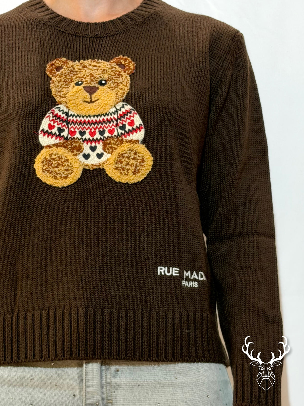 Marvin Love Jumper Brown Rue Madam Paris