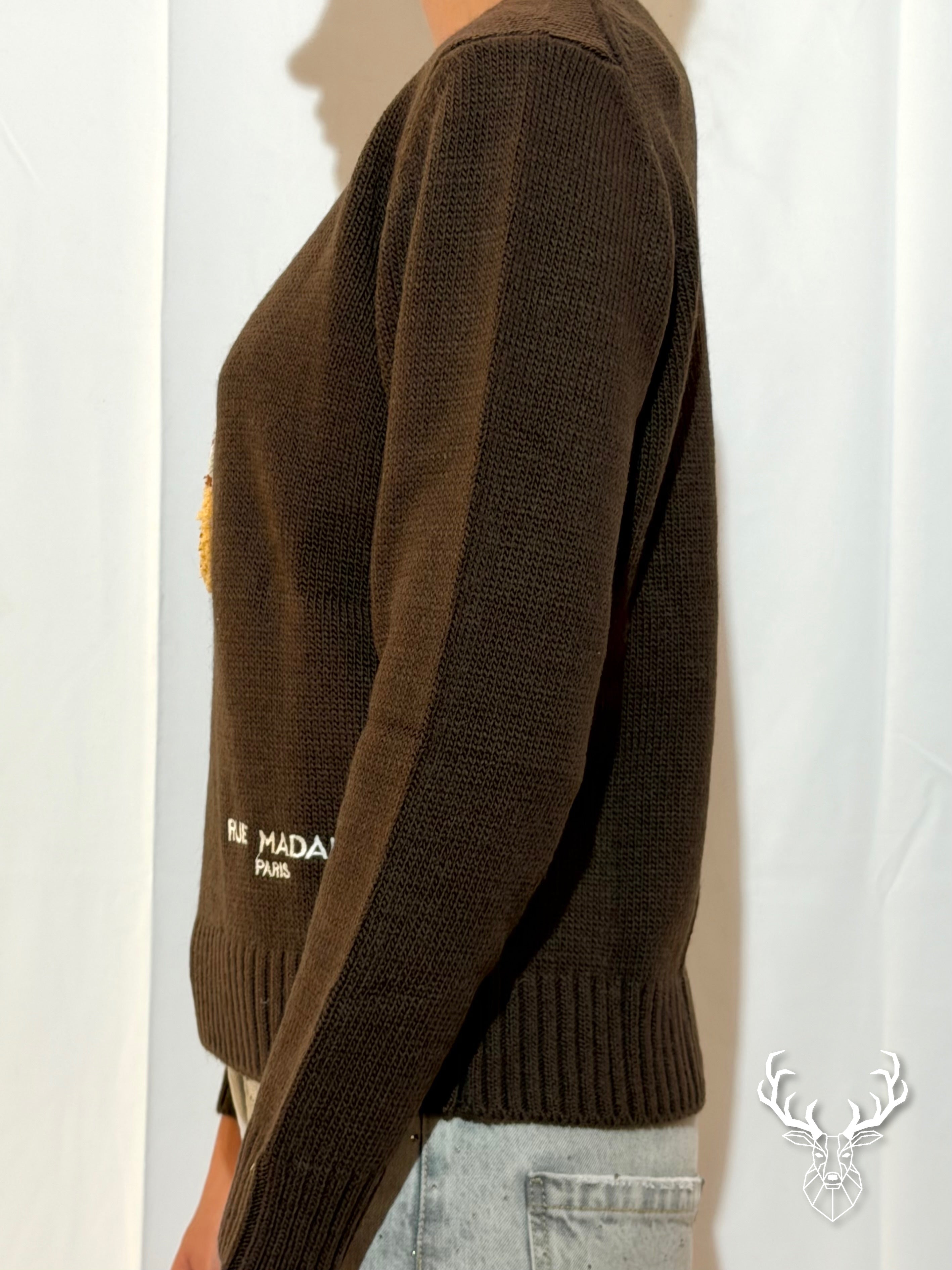 Marvin Love Jumper Brown Rue Madam Paris