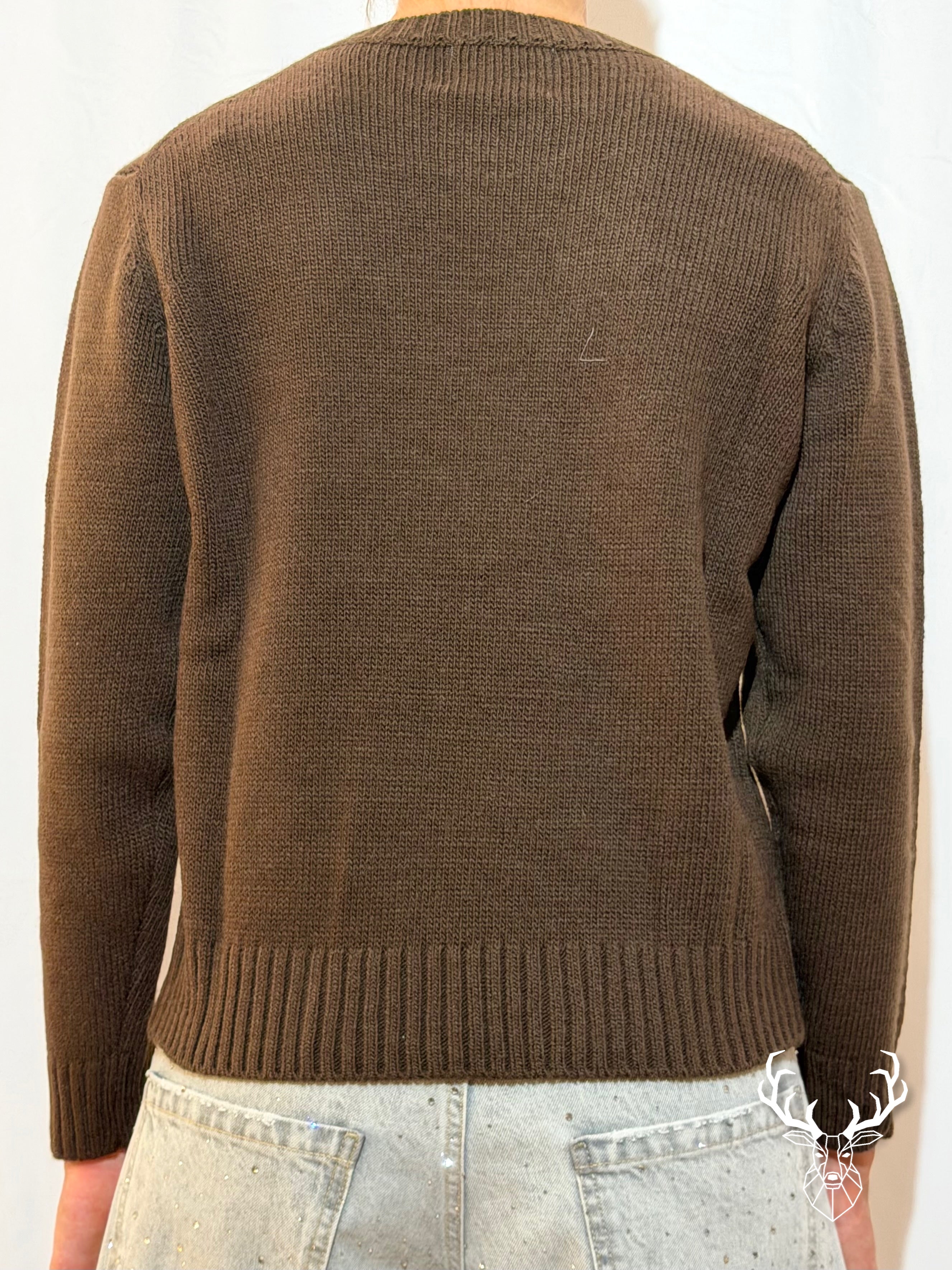 Marvin Love Jumper Brown Rue Madam Paris