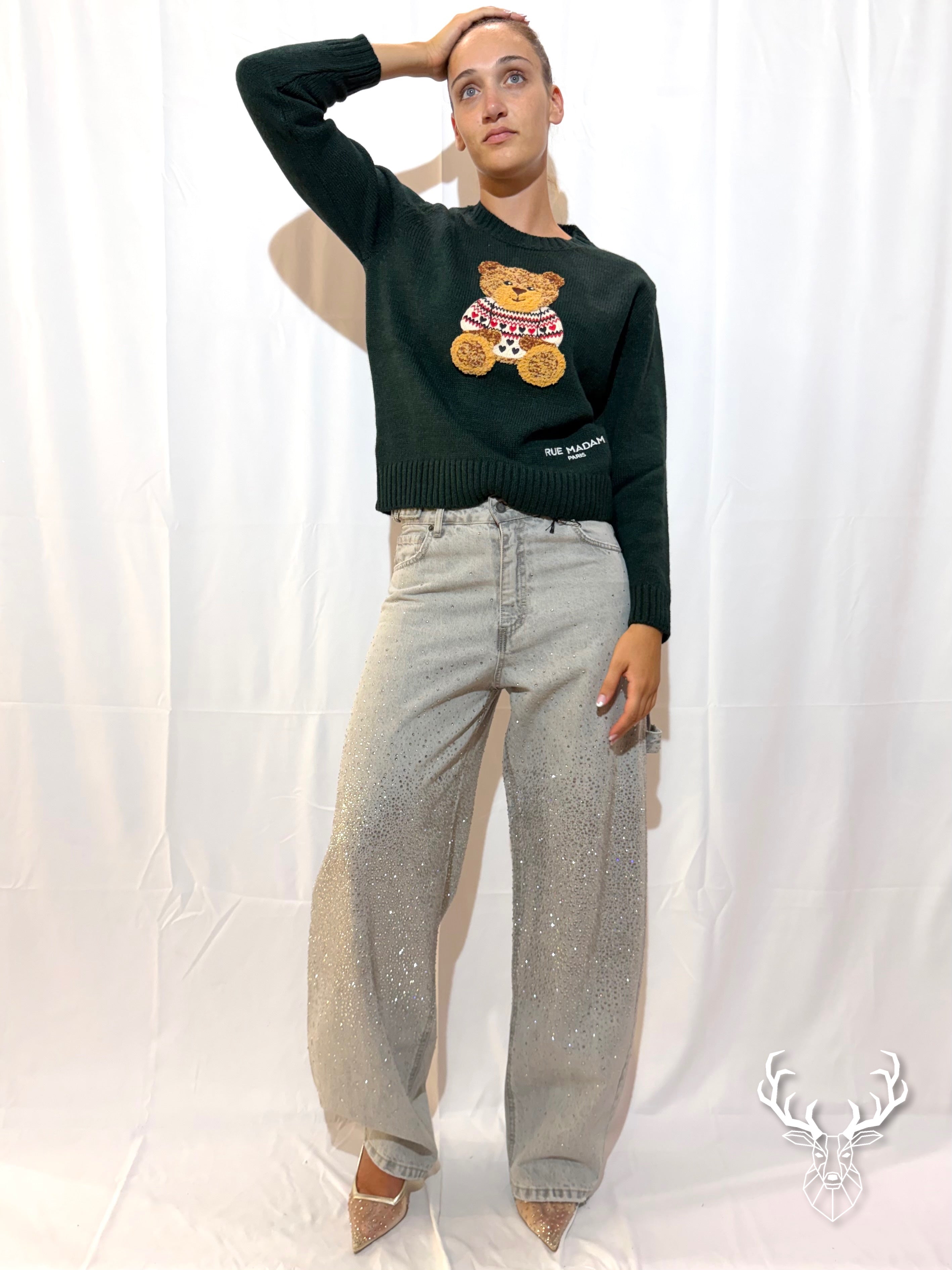 Marvin Love Jumper Forest Rue Madam Paris